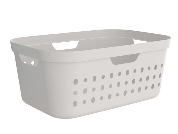 Koš na čisté prádlo JONA 39 L bílý (1)