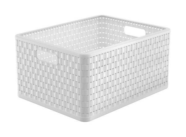 úložný box COUNTRY 28L bílá (1)