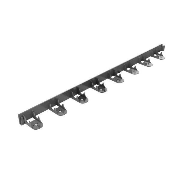 Plastový zahradní obrubník UNIBORD 4,5 x 100 cm černý (1)