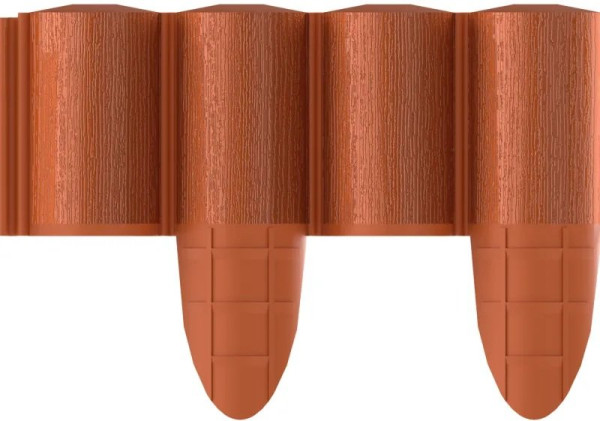 Zahradní palisáda 4 ECO cihlová 240cm (1)