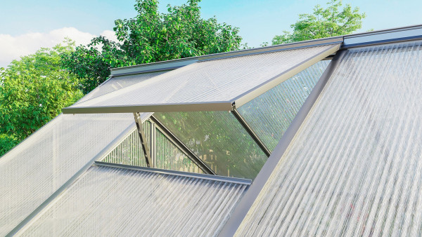 Střešní ventilační okno VITAVIA - stříbrné (260402) LG21 (1)