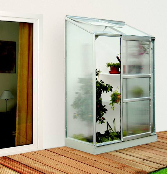 Skleník VITAVIA IDA 900 PC 4 mm stříbrný LG53 (1)