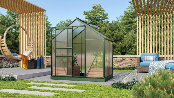 Skleník VITAVIA VENUS 2500 PC 4 mm zelený LG529 (1)