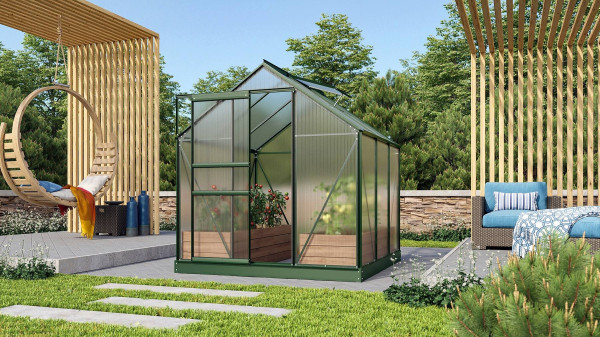 Skleník VITAVIA VENUS 3800 PC 4 mm zelený LG531 (1)