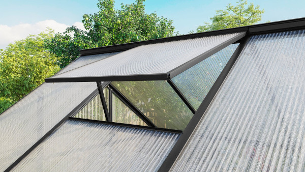 Střešní ventilační okno VITAVIA - černé (2604029) LG4327 (1)