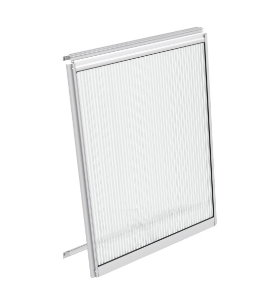 Stěnové ventilační okno VITAVIA - stříbrné typ V (40000546) PC 6 mm LG3089 (1)