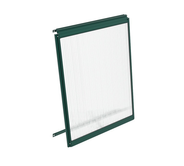 Stěnové ventilační okno VITAVIA - zelené typ V (40000604) PC 6 mm LG4111 (1)