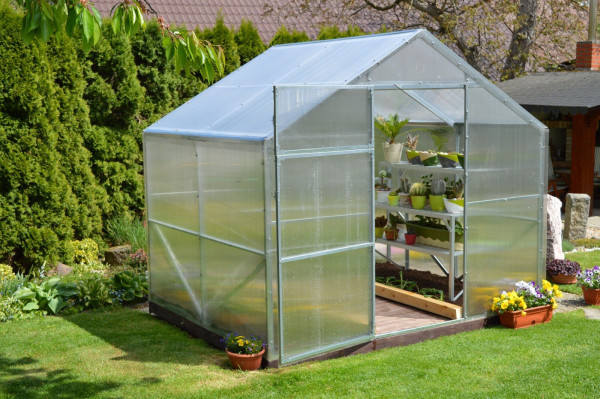 Skleník LANITPLAST DOMIK 2,6x2 m PC 4 mm LG2552 (1)
