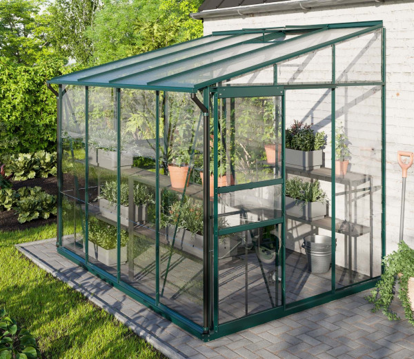 Skleník VITAVIA IDA 5200 sklo 3 mm + PC 6 mm zelený LG4643 (1)