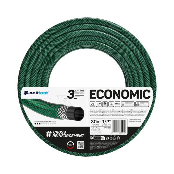 Zahradní hadice třívrstvá ECONOMIC 1/2 30 m (5)