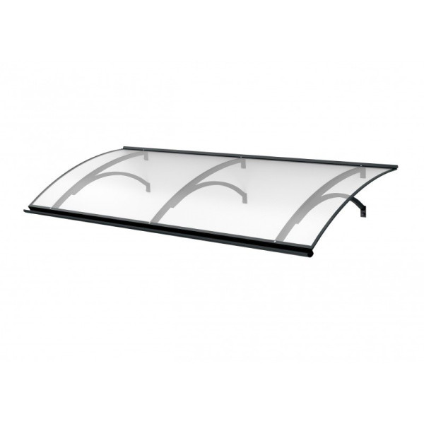 Stříška nad dveře LANITPLAST LARUS XL 197/87 antracit LG2577 (1)