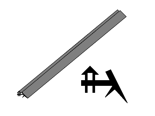 Těsnění do AL krycí lišty  PK6 (1)