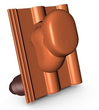 Taška plastová odvětrávací - komplet Betonpres EXCLUSIV Hnědá