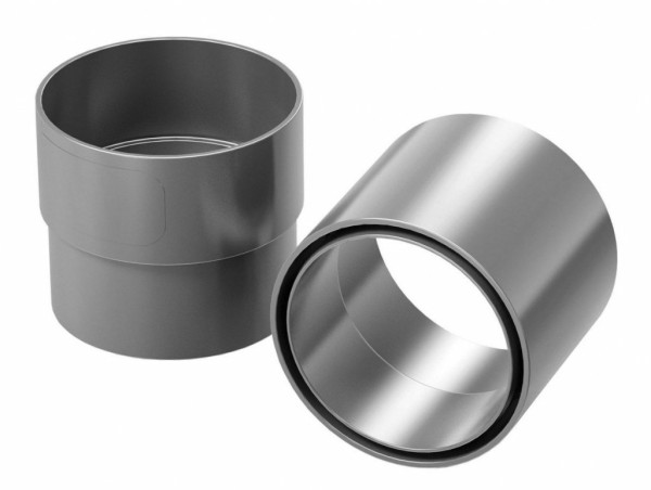 Plastová spojka svodu ŠEDÁ 90