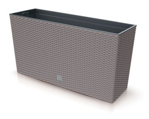 Truhlík RATO CASE M s vkladem hnědý 77cm (3)