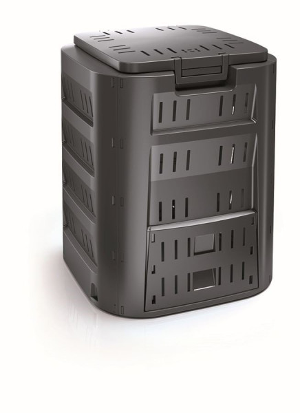 Kompostér COMPOGREEN černý 220l (1)