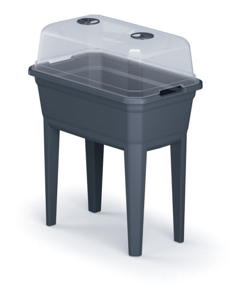 Sadbovač vysoký RESPANA PLANTER ECOLINE SET 59,6 cm antracit (1)