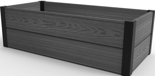 vyvýšený záhon MAPLE TROUGH - šedý (1)