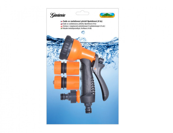 Sada se zavlažovací pistolí 8polohová (1)