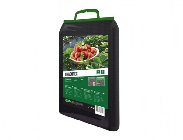 Textilie FRAGOTEX netkaná výsek pro jahody černá 1,6 x 7m (1)