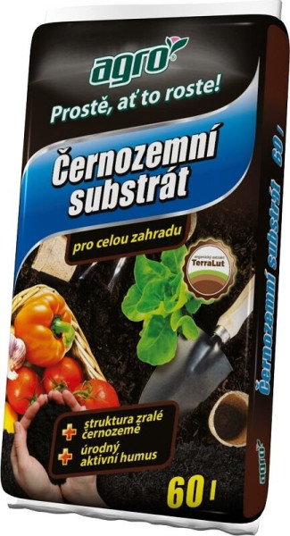 AGRO Černozemní substrát pro celou zahradu 60 l (1)