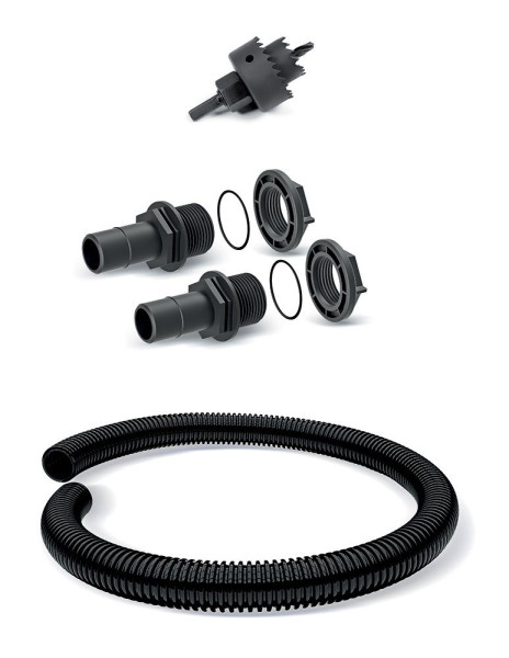 Sada příslušenství k sudům na dešť. vodu ICANSET 8 (4 díly) (1)