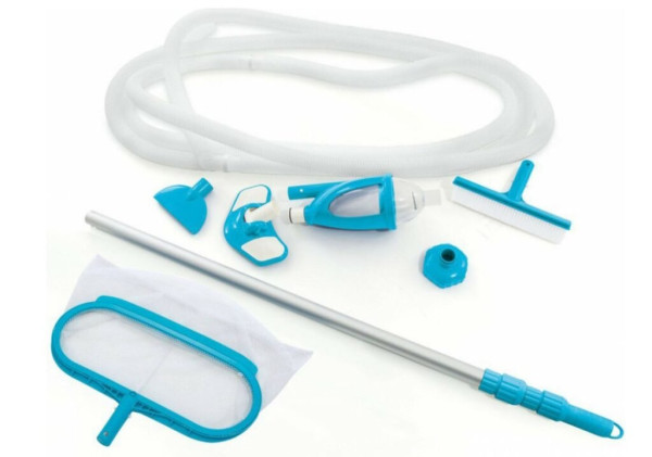 Čistící sada na bazén - DeLuxe (2)