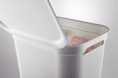 Koš na prádlo BRISEN 50L bílý (2)