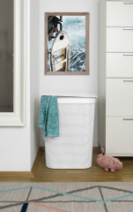 Koš na prádlo BRISEN 50L bílý (6)