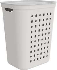 Koš na prádlo JONA 55L bílý (1)