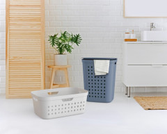 Koš na čisté prádlo JONA 39 L bílý (5)