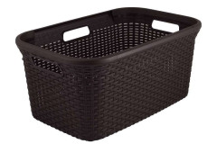 RATTAN STYLE 45L koš na čisté prádlo hnědý
