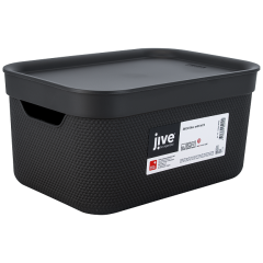 JIVE DECO úložný box 5L antracit (3)