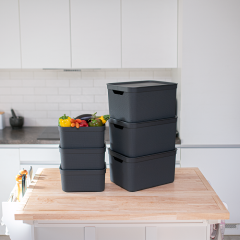 JIVE DECO úložný box 5L antracit (6)