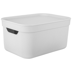 JIVE DECO úložný box 5L bílý