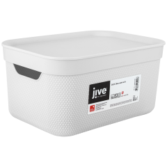 JIVE DECO úložný box 5L bílý (2)
