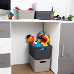 JIVE DECO úložný box 16L antracit (4)