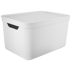JIVE DECO úložný box 16L bílý