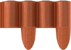 Zahradní palisáda 4 ECO cihlová 240cm