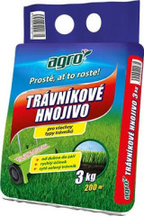 AGRO Trávníkové hnojivo 3 kg