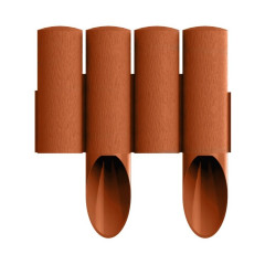 Zahradní palisáda 4 STANDARD cihlová