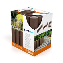 Zahradní palisáda 4 STANDARD hnědá (3)