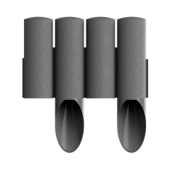 Zahradní palisáda 4 STANDARD grafitová