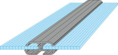 Skleník LANITPLAST SARANA 6x10 PC 4 mm stříbrný LG4272 (6)