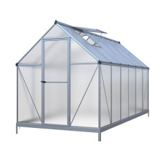 Skleník LANITPLAST SARANA 6x12 PC 4 mm stříbrný LG4276 (2)