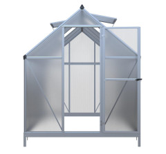 Skleník LANITPLAST SARANA 6x12 PC 4 mm stříbrný LG4276 (4)