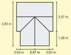 Skleník VITAVIA SIRIUS PC 6 mm stříbrný LG248 (2)