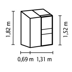 Skleník VITAVIA IDA 900 PC 4 mm zelený LG569 (3)