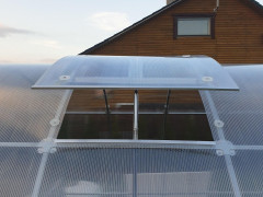 Střešní okno pro obloukový skleník LANITPLAST MARCUS 4/6 mm LG3180 (2)