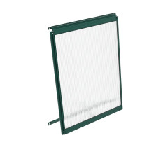 Stěnové ventilační okno VITAVIA - zelené typ V (40000604) PC 6 mm LG4111 (1)